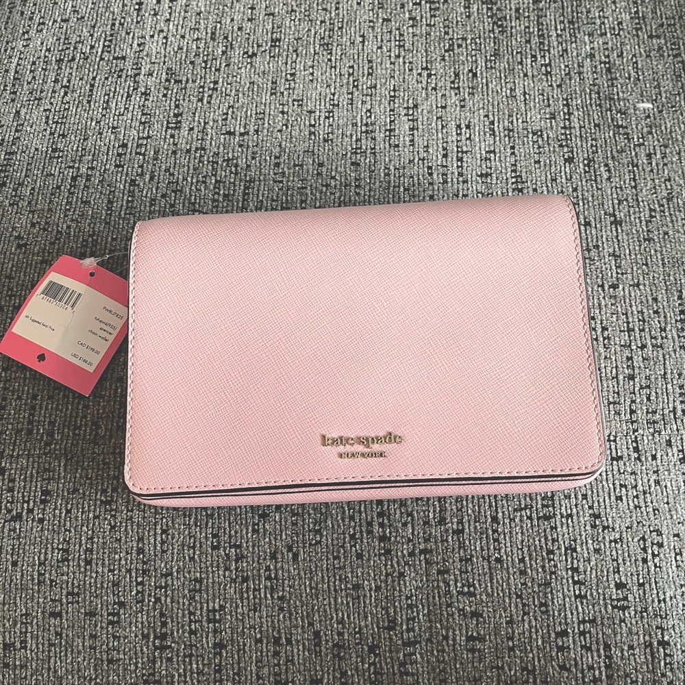 Kate Spade Tutu Pink Spencer Chain Wallet
